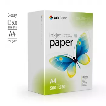 Fotopapīrs ColorWay PrintPro PGE230500A4 230 g/m², A4, 500 loksnes