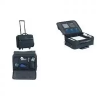 Trolley soma LIGHTPAK Jüscha 92702, priekšējā kabata, vissezonas, melna