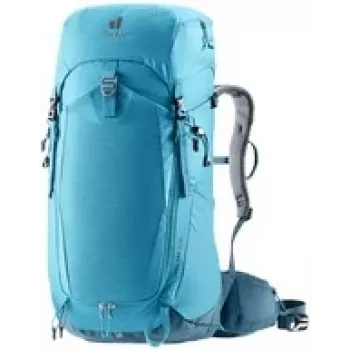 Mugursoma DEUTER Trail Pro 34 SL – 34 L sieviešu pārgājienu mugursoma, viegla un izturīga, lagoon-atlantic