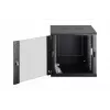Sienas tīkla skapis DIGITUS Dynamic-N DN-37111 — 12U, 600x600 mm, IP20, atslēgas slēdzene