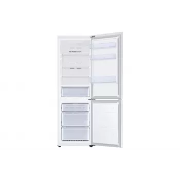 Samsung Ledusskapis RB34C670EWW/EF, 185.3cm, 344l, E klase, saldētava 114l, ledusskapja daļa 230l
