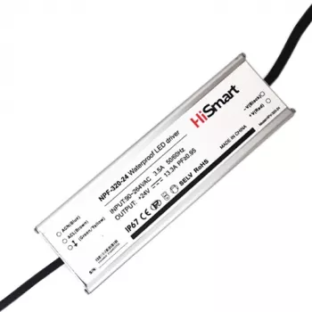 Hismart NPF-320-24 barošanas bloks, 24V 13.3A 320W, IP67