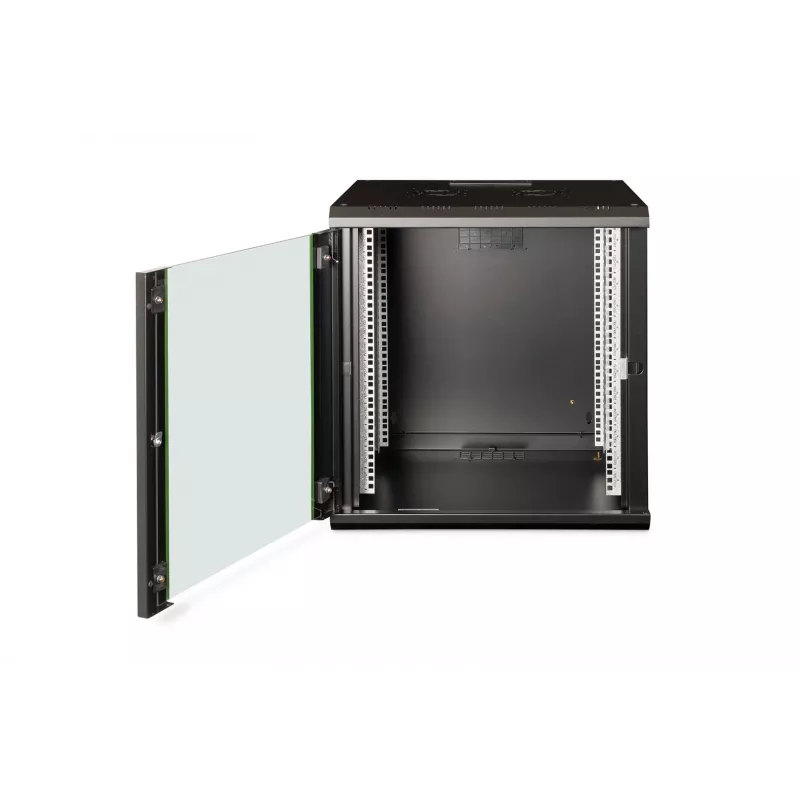 Sienas stiprinājuma skapis Digitus DN-19 12U-6/6-SW