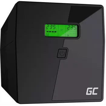 Green Cell UPS03 nepārtrauktās barošanas avots (UPS) Line-Interactive 1.999 kVA 600 W 4 kontaktligzdas