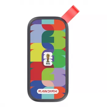 SanDisk FIFA World Cup 2026 Edition ārējais SSD 1 TB USB 3.2 Gen 2 (USB-C) SDSSDE30F-1T00-G25