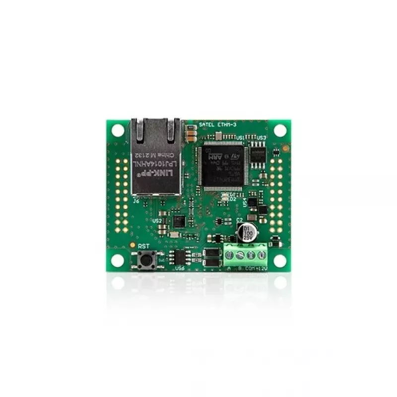 SATEL ACSP-ETH Ethernet sakaru modulis adresējamai vadības panelim (modelis 38924)