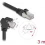 DeLOCK tīkla kabelis 3 m Cat6 S/FTP RJ-45 melns