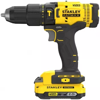 Bezvadu urbjmašīna STANLEY SFMCD711D2K 18V Li-Ion 2x2Ah, 2 ātrumi, 80 Nm, LED, koferis