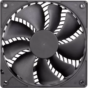 SilverStone Air Penetrator 120i Pro 120mm korpusa ventilators - Melns