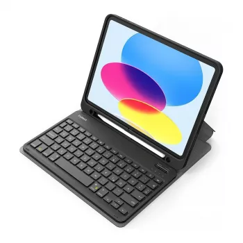 inateck tastatūra iPad 11 iPad Air 4/5Gen Combo QWERTZ melna