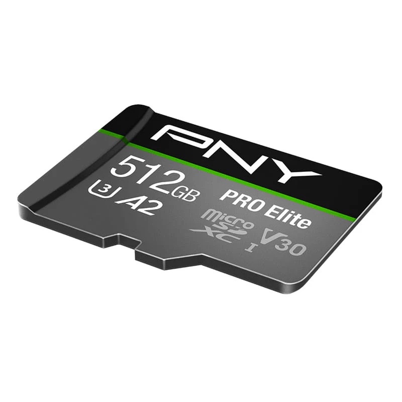 Atmiņas karte PNY 512GB microSDXC Class 10 P-SDUX512U3100PRO-GE