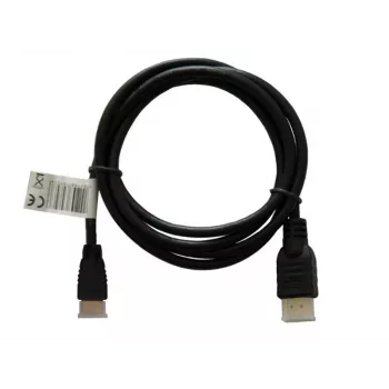 HDMI kabelis SAVIO CL-39 1 m — A (vīrišķais) uz Micro D (vīrišķais), HDMI 1.4, 4096x2160, ARC, Ethernet, apzeltīti kontakti, melns
