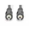 Audio savienojuma kabelis stereo Digitus AK-510100-025-S