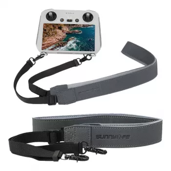 Ādas siksniņa DJI Smart Controller / RC PRO / RC pultij Sunnylife GS394 — rezerves nēsāšanas siksna