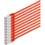 Tīkla kabelis ShiverPeaks 75711-H0.25R-SET10 CAT6 S/FTP PIMF, 10 gab.