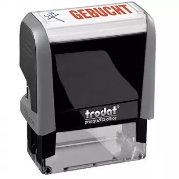 WEDO Stamp Office Printy 4912 model 4.0 ar tekstu Booked