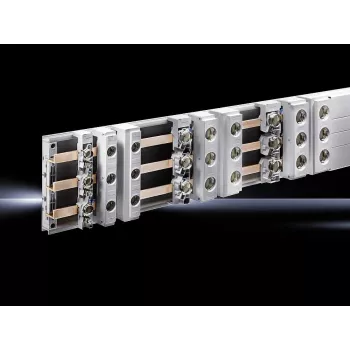 Rittal SV 3418.010 spailes bloks, 400 V, 63 A, 27 mm x 209 mm