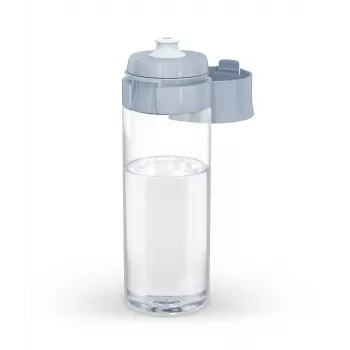 Pudeles filtrs BRITA Vital Pastel Blue 600 ml ar 2 MicroDisc filtriem, bez BPA, trauku mazgājamā mašīnā drošs