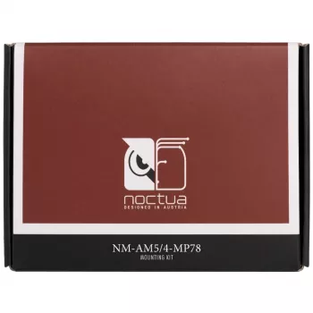 Montāžas komplekts Noctua NM-AM5/4-MP78 Chrome Black CPU dzesētājiem — atbalsta AM4 un AM5 ligzdas