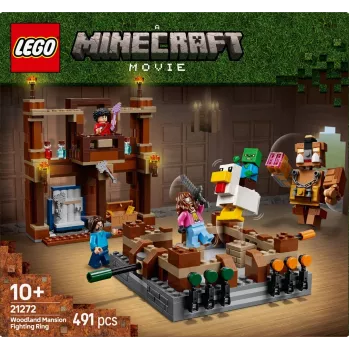 LEGO MINECRAFT 21272 Meža savrupmājas kaujas komplekts