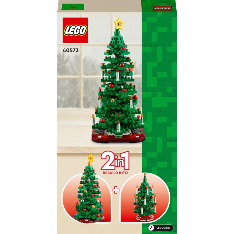 LEGO Ziemassvētku eglīte komplekts 40573 – sezonāls dekoratīvs modelis