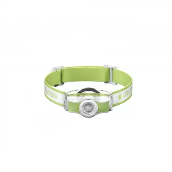 Ledlenser MH3 galvaslampa Zaļa/Balta