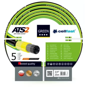 Dārza šļūtene Cellfast 15-120 3/4 collas, 25 m