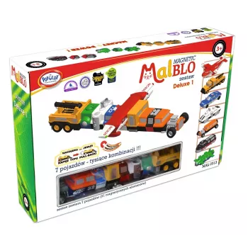 Transportlīdzekļu komplekts Popular Playthings Magnetic Mix or Match