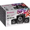 DEFENDER Z4 vadu 2.1 skaļruņi, 11 W RMS, melni, USB 5V barošana, 3.5 mm austiņu izeja