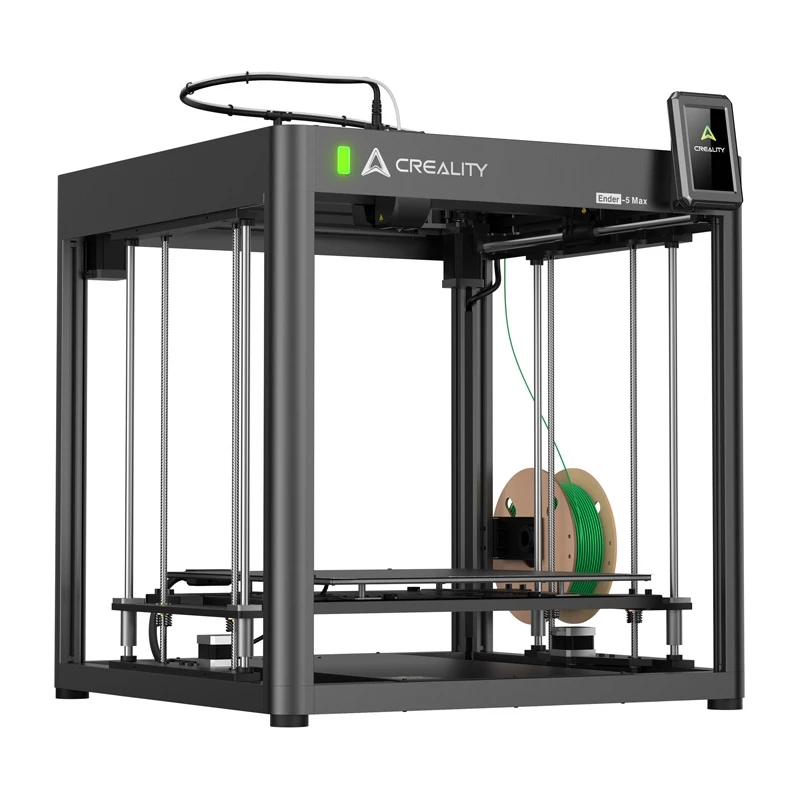 Creality Ender-5 Max CoreXY 3D printeris, līdz 700 mm/s, 36 punktu automātiskā izlīdzināšana, Wi-Fi, melns