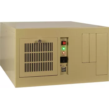 Mini servera korpuss INTER-TECH IPC S38 ar 2x USB 2.0 portiem un 1x 120mm ventilatoru