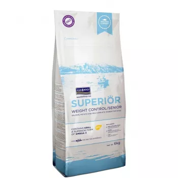 FISH4DOGS Superior Senior Salmon - sausa barība suņiem - 6kg