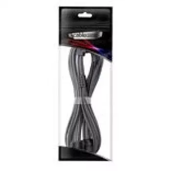 CableMod C-Series Pro Savienojuma Kabelis Variants A 90mm 16‑Pin uz 2×8‑Pin PCIe carbon