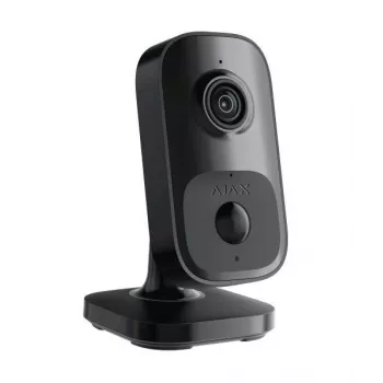 Iekštelpu Wi‑Fi drošības kamera Ajax IndoorCam 8EU ar PIR kustības detektoru un iebūvētu AI
