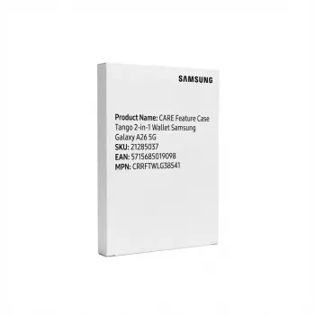 PanzerGlass 2-in-1 Wallet Case Samsung Galaxy A26 5G — Tango aizsargmaciņš ar karšu nodalījumu