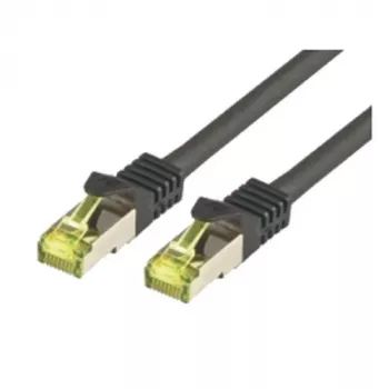 Tīkla kabelis M-Cab CAT7 S-FTP PIMF RJ-45 15m Melns