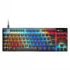 Mehāniskā spēļu tastatūra STEELSERIES Apex Pro TKL Gen 3 OmniPoint — Tenkeyless, regulējams aktivācijas punkts, kompakts izkārtojums