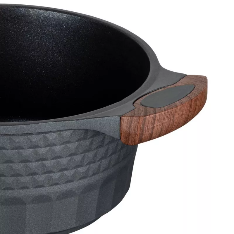 Resto Kitchenware Capella 2.6 L Apaļš Melns Koka