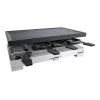 Steba RC 68 Raclette grils - 1.2 kW - Melns/Nerūsējošais tērauds