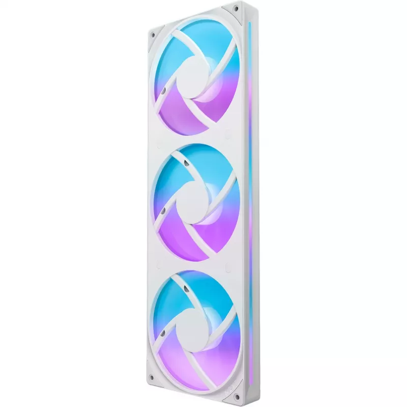 NZXT F360 RGB Core 120mm ARGB 3 komplekts Balts