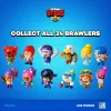Brawl Stars S1 Figūriņas - 8 Pakas Deluxe Kaste VER.B