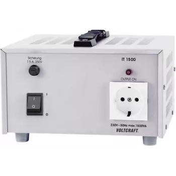 Voltcraft IT-1500 Universāls laboratorijas atdalošais transformators 1500 VA 230 V/AC, Trenntrafo