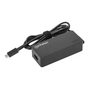 Manhattan USB-C PD lādētājs klēpjdatoram 65W, melns