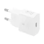 Sienas lādētājs USB-C Samsung EP-T2510 25W Balts, Universāls iekštelpu ātrais lādētājs ar PPS