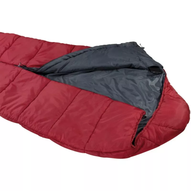 Mūmijas gulēšanas soma High Peak Century 300 Poliesters Pelēks Sarkans 230 cm