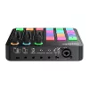 Audio mikseris un USB skaņas karte OneOdio Solocaster — kompakts darbvirsmas interfeiss straumēšanai un ierakstīšanai