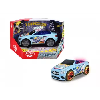 Dickie Toys Mercedes-Benz E-Class Beat Spinner zils, 3x AA baterijas