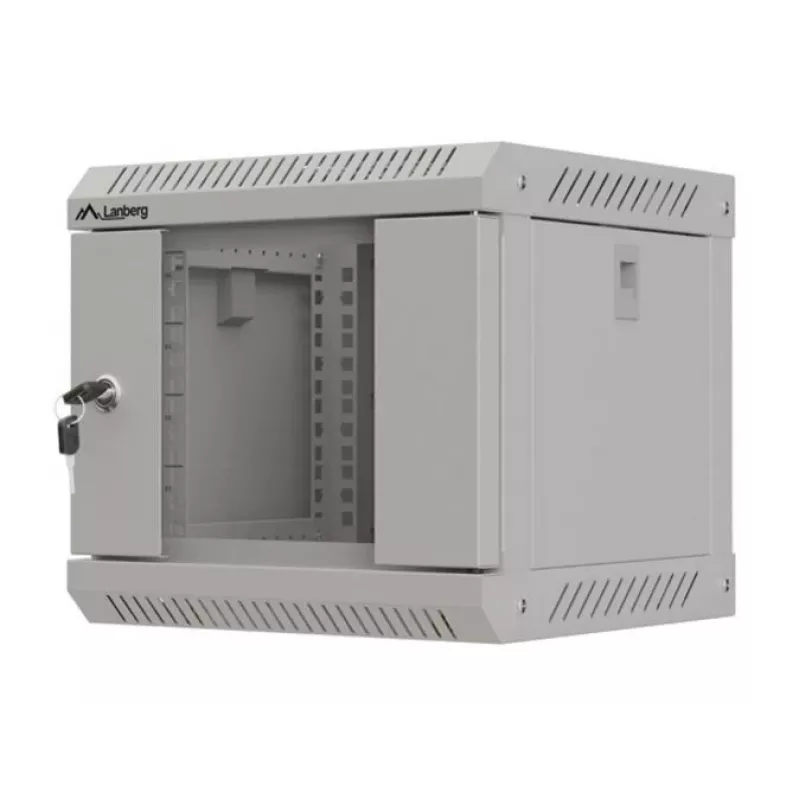 Sienas stiprinājuma skapis Lanberg WF11-3304-10S 4U Pelēks 30 kg