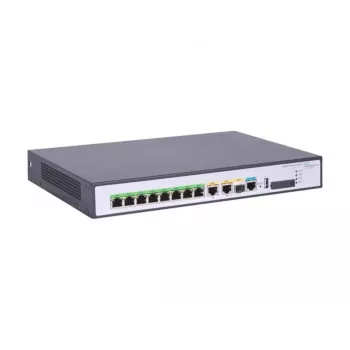 Hewlett Packard Enterprise HPE FlexNetwork MSR958X - Maršrutētājs ar 8 portu slēdzi - 1GbE - WAN porti: 6 - Wi-Fi - uzstādāms statīvā (S0P11A)