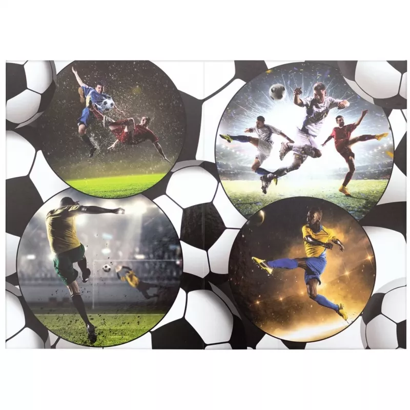 Atkritumu grozs HERMA Football 19739